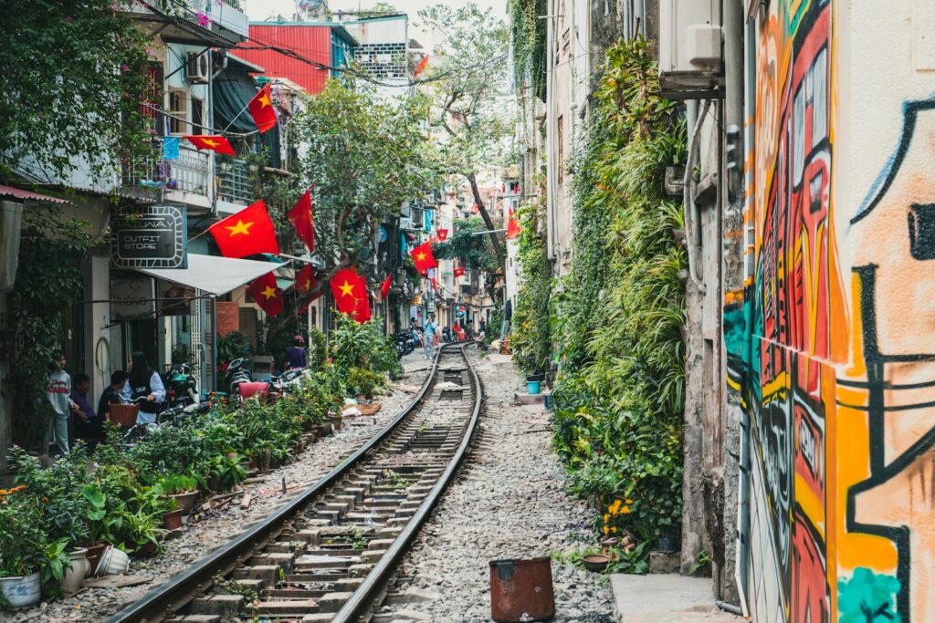Local street food in Vietnam, an affordable lifestyle option.